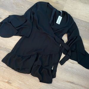 Black long sleeve dress